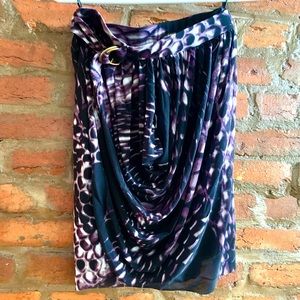 Y2K Vivienne Tam Vintage Purple Skirt